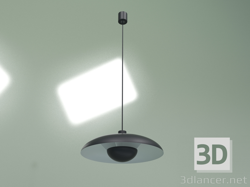 modello 3D Lampada a sospensione Piet Hein Ra (nero) - anteprima