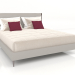 3d model Double bed (B104) - preview