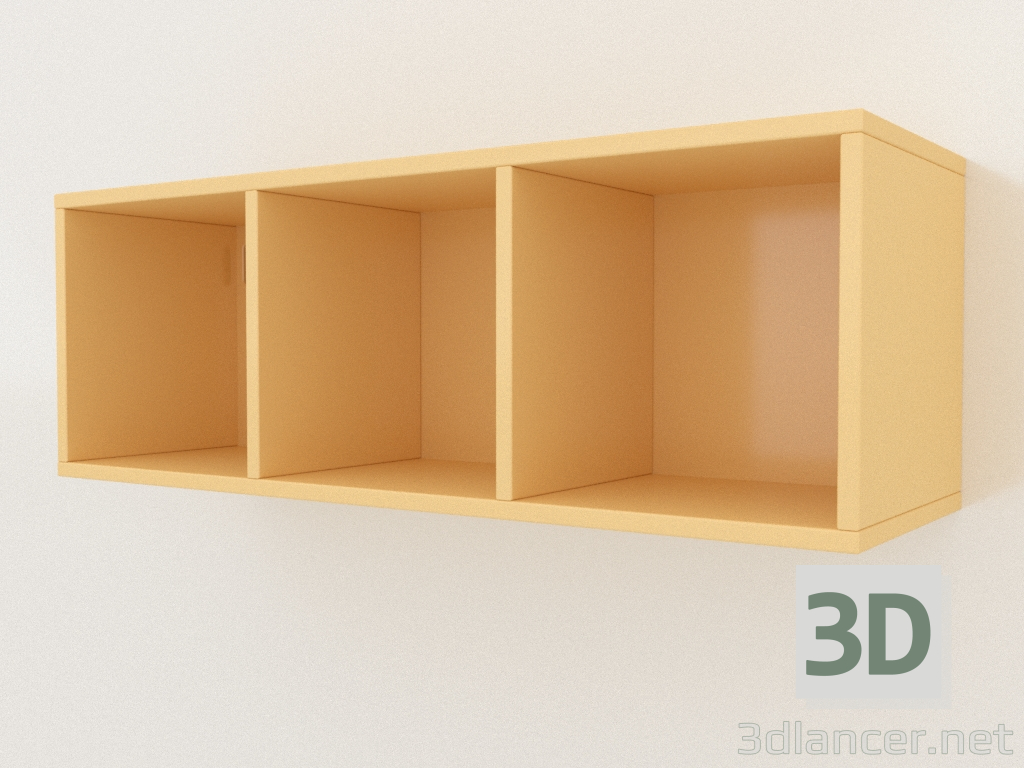 3D Modell Bücherregal-MODUS U (PSDUA2) - Vorschau