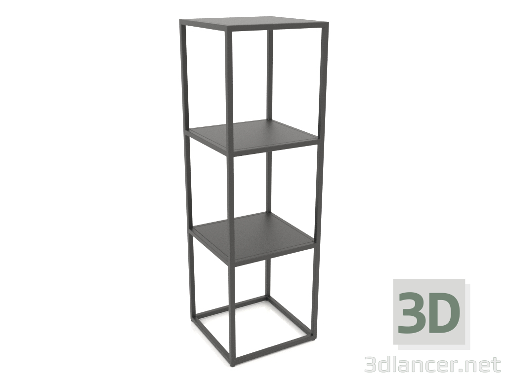 modèle 3D Etagère carrée (MÉTAL, 40x40x128) - preview