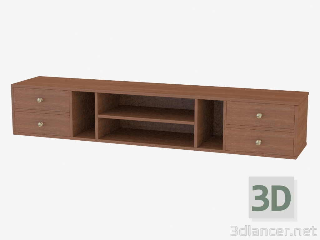 3d model Low cabinet for TV - preview