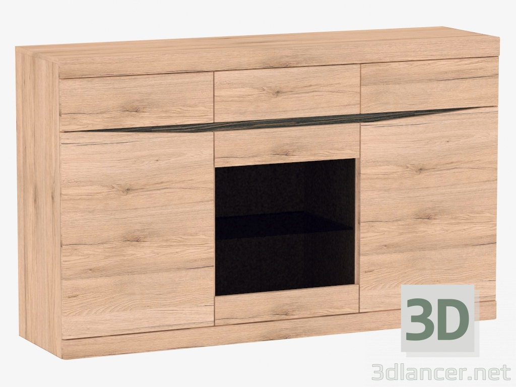 modèle 3D Coffre 3D-3S (TYPE 43) - preview