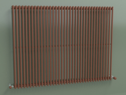 Radiateur vertical ARPA 1 (920 36EL, brun cuivré RAL 8004)