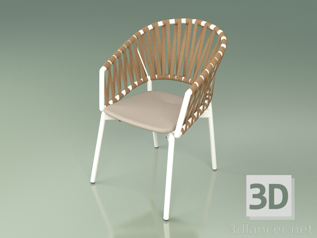 3d модель Комфортне крісло 122 (Metal Milk, Polyurethane Resin Mole) – превью