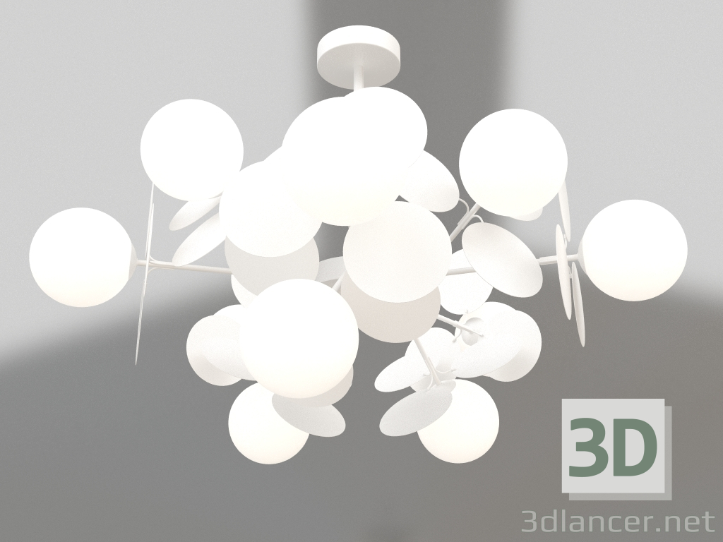 3 डी मॉडल लटकन मथियास सफेद (074160-10.01(01)) - पूर्वावलोकन