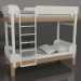 3 डी मॉडल चारपाई बिस्तर ट्यून क्यू (UWTQA2) - पूर्वावलोकन