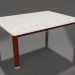modèle 3D Table basse 70×94 (Rouge vin, DEKTON Sirocco) - preview