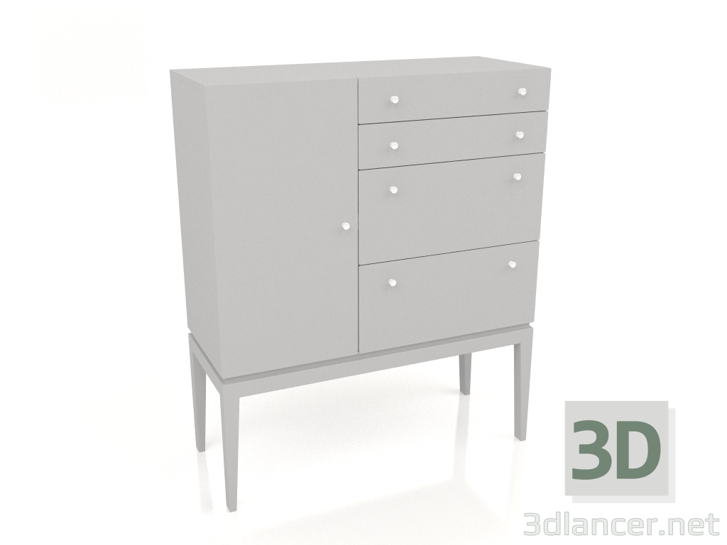 modèle 3D Grande commode statique (option 9) - preview