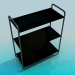 3d model Stand for magazines or flowers - preview