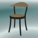 3D Modell Stuhl MONZA Bistro Stuhl (1212-20, Buche schwarz, Karamell) - Vorschau
