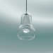modèle 3D Lampe à suspension Ampoule (SR1, Ø11cm, H 16.3cm, Verre clair avec cordon en tissu noir) - preview