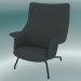 modèle 3D Chaise longue Doze (Ocean 80, Anthracite Black) - preview