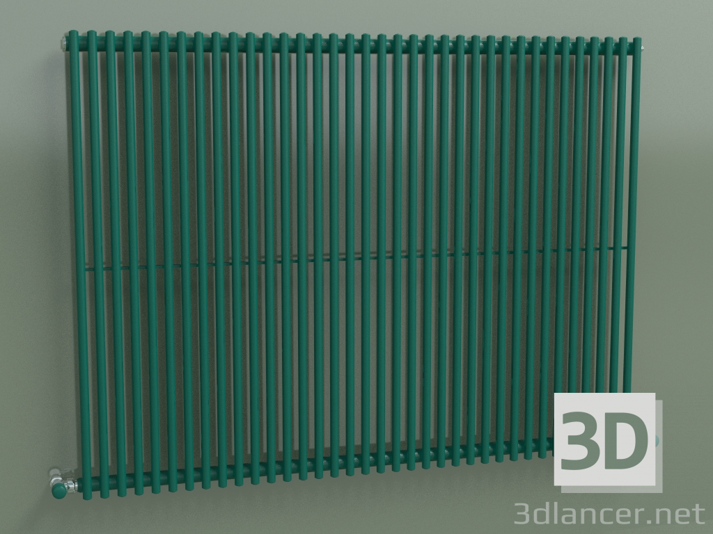 3D modeli Dikey radyatör ARPA 1 (920 36EL, opal yeşil RAL 6026) - önizleme