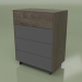 3d model Chest of drawers CN 300 (Mocha, Anthracite) - preview