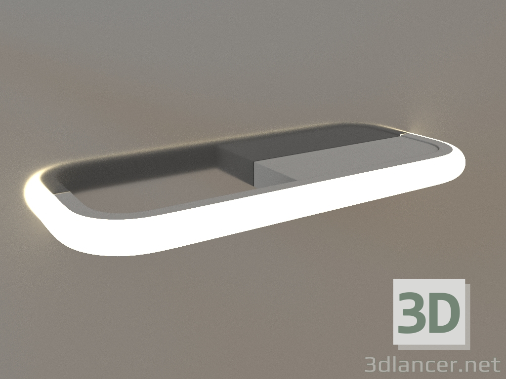 3D Modell Wandlampenregal (6870) - Vorschau