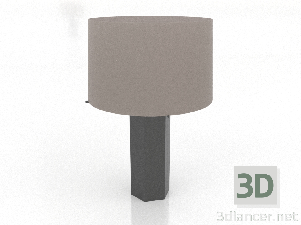 3d model Table lamp CAPRI - preview 3d model Table lamp CAPRI - preview