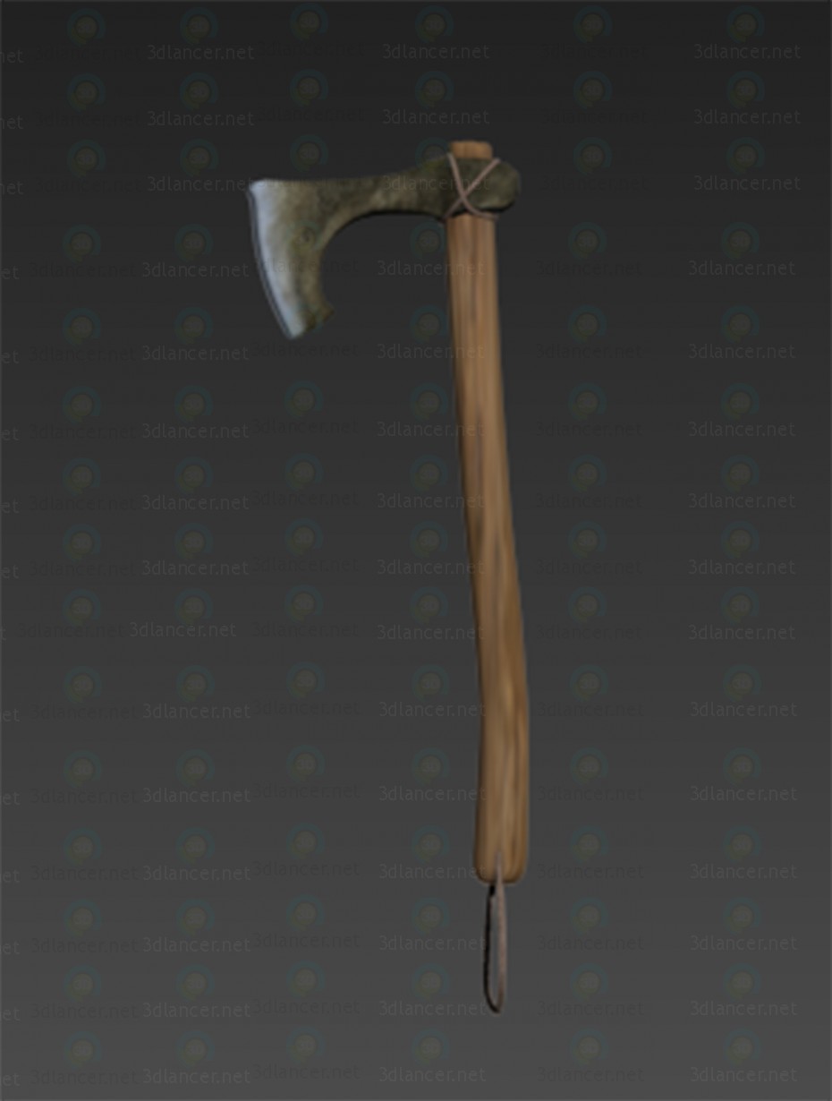 3d Axe model buy - render 3d Axe model buy - render