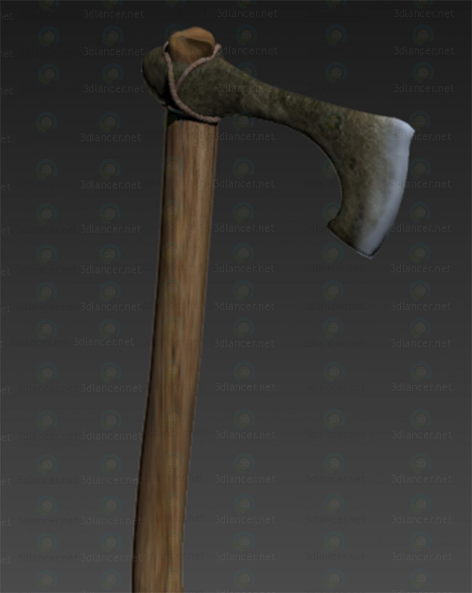 3d Axe model buy - render 3d Axe model buy - render