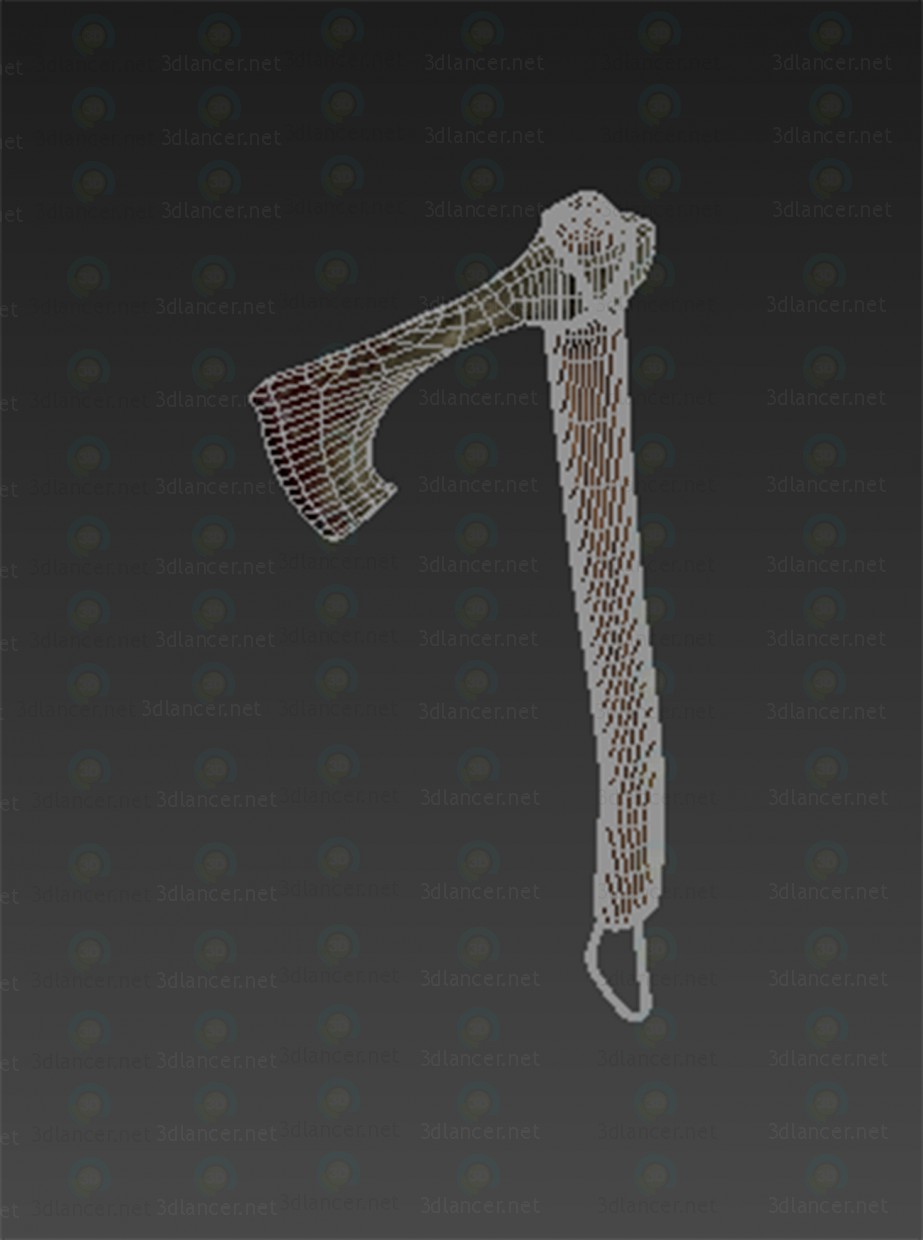 3d Axe model buy - render 3d Axe model buy - render