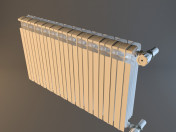 radiatore in alluminio