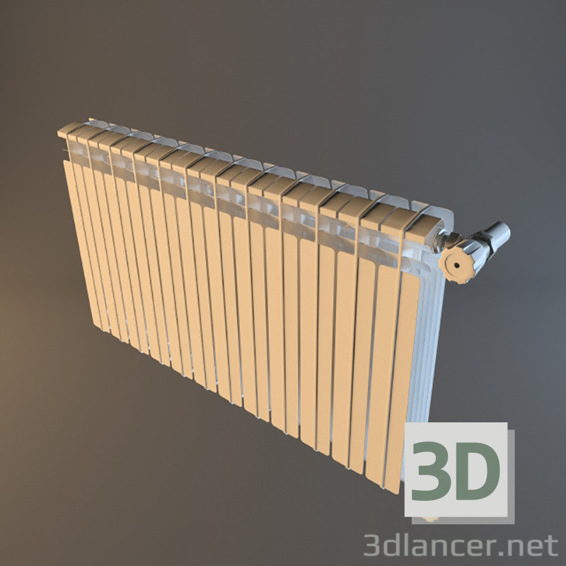 3d model radiator - preview