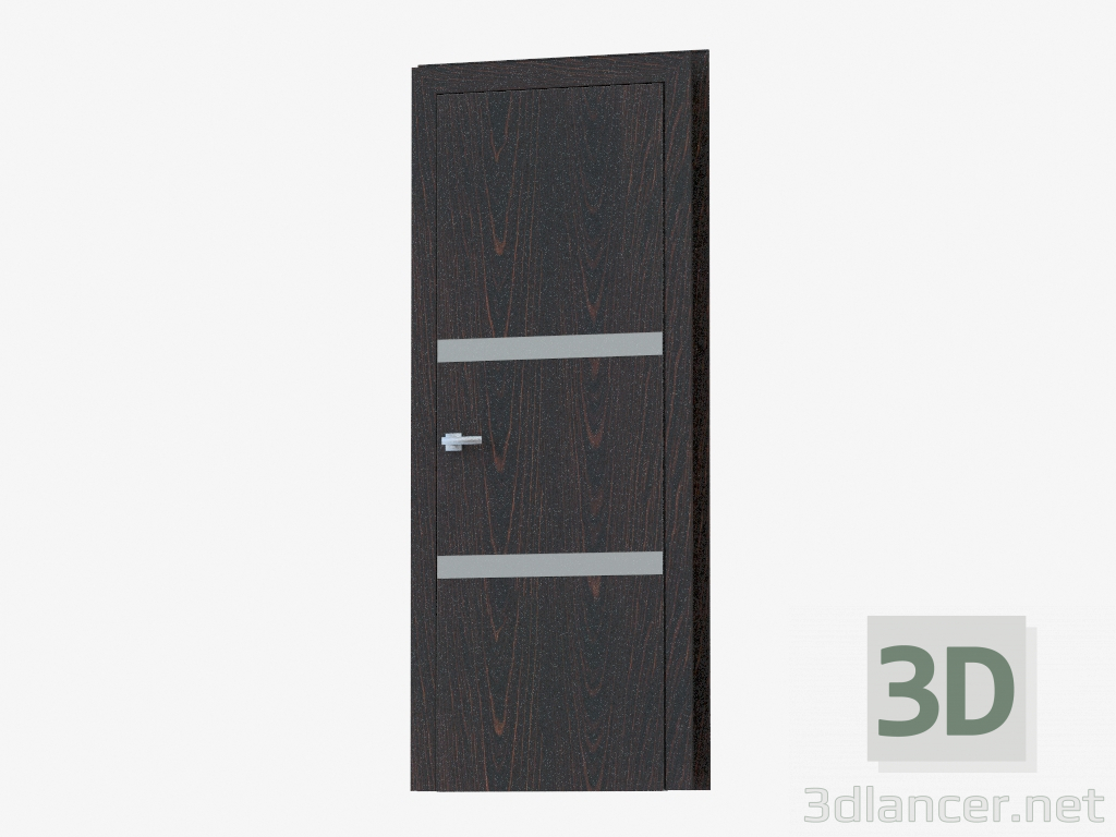 3d модель Двері міжкімнатні (20.30 silver mat) – превью