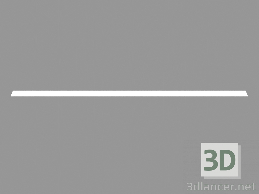 3D Modell Lampenlinie KONTINUIERLICHE LINIE 1m (S7001W) - Vorschau