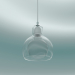 3d model Lámpara colgante Mega Bulb (SR2, Ø18cm, 23cm, vidrio transparente con cordón transparente) - vista previa