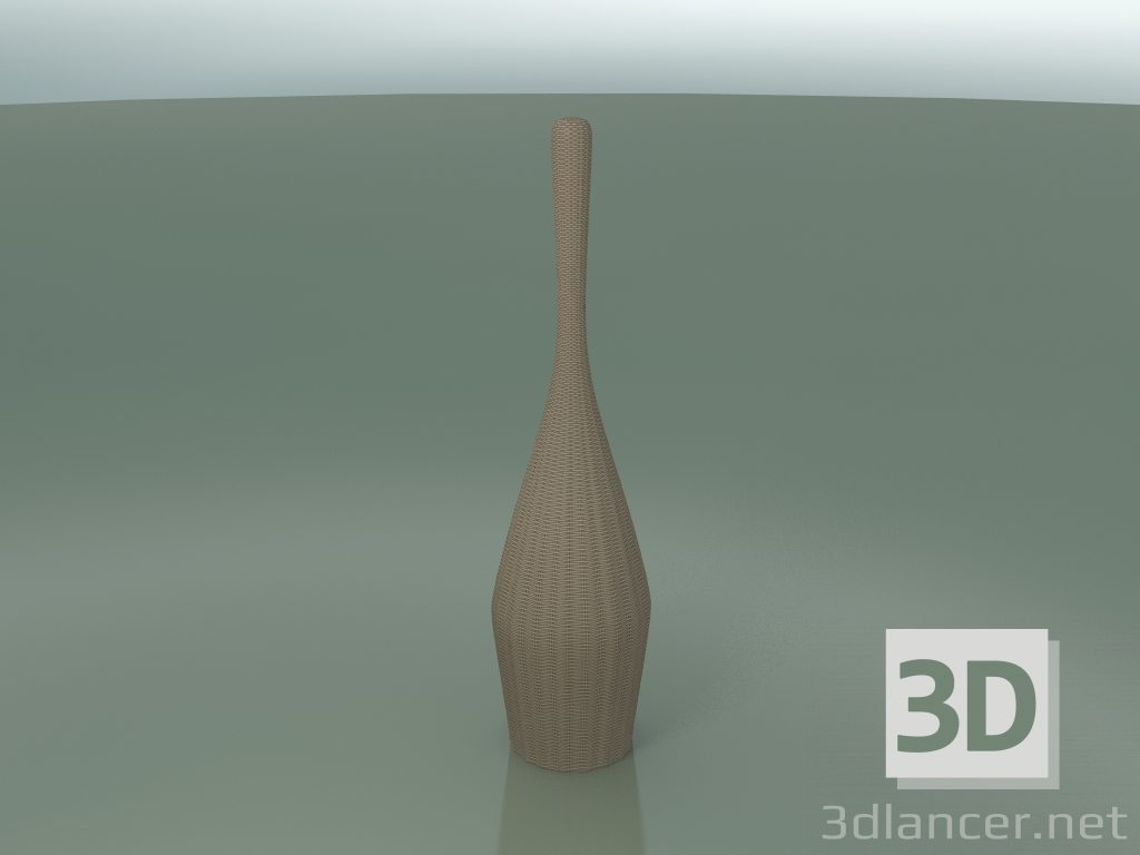 modello 3D Lampada da terra (Bolla L, Naturale) - anteprima