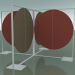 3d model Freestanding Large Round Panel 5105x4 + 5108x4 (V12) - preview
