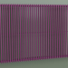 3D modeli Dikey radyatör ARPA 1 (920 36EL, nakliye moru RAL 4006) - önizleme