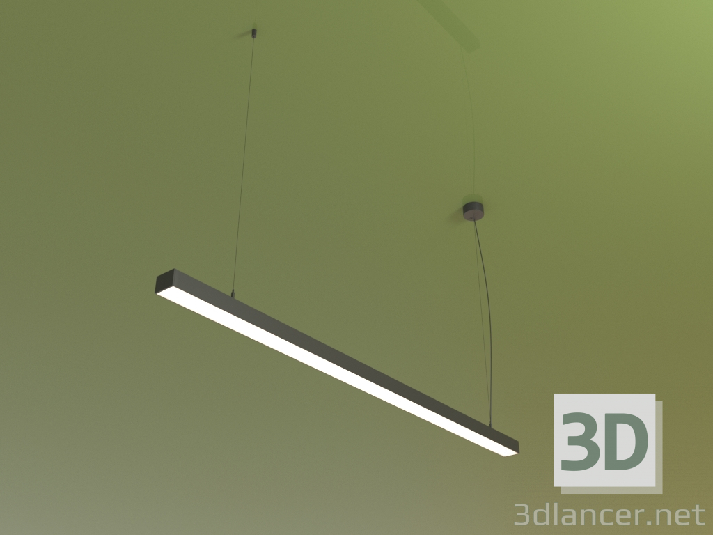 modello 3D Corpo illuminante LINEAR P3250 (1250 mm) - anteprima