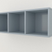 3D Modell Bücherregal-MODUS U (PQDUA2) - Vorschau