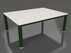 Coffee table 70×94 (Bottle green, DEKTON Sirocco)