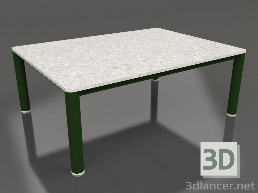 modello 3D Tavolino 70×94 (Verde bottiglia, DEKTON Sirocco) - anteprima