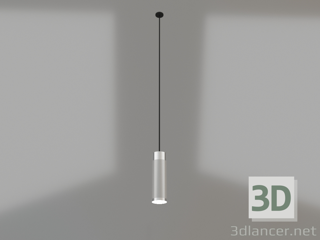 Modelo 3d Luminária pendente Patrone (latão niquelado) - preview