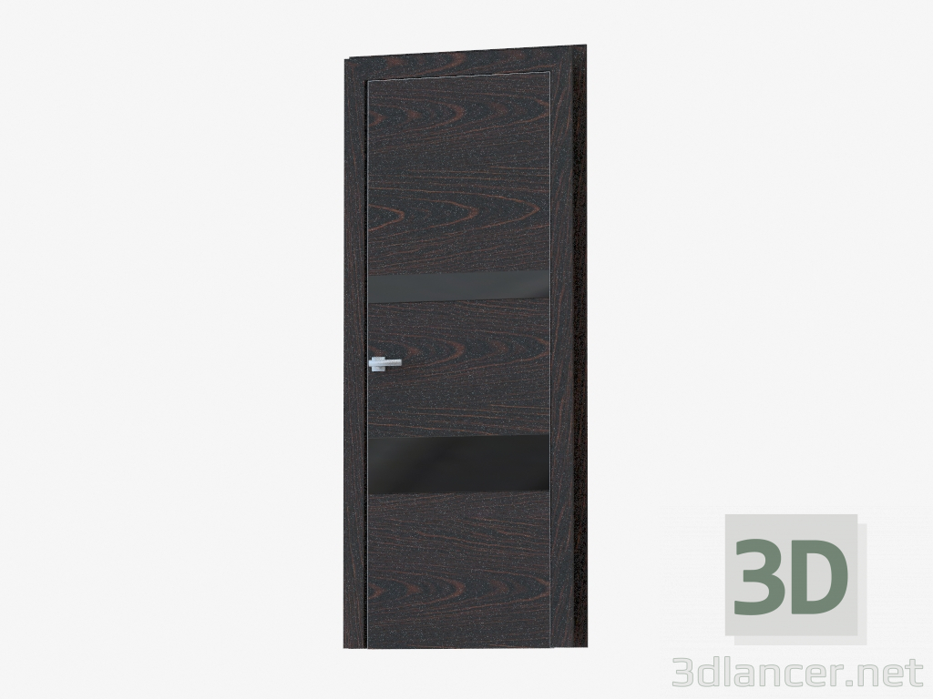 3 डी मॉडल इंटररूम दरवाजा (20.31 काला) - पूर्वावलोकन