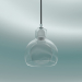 modèle 3D Lampe à suspension Mega Bulb (SR2, Ø18cm, 23cm, Verre clair avec cordon noir) - preview