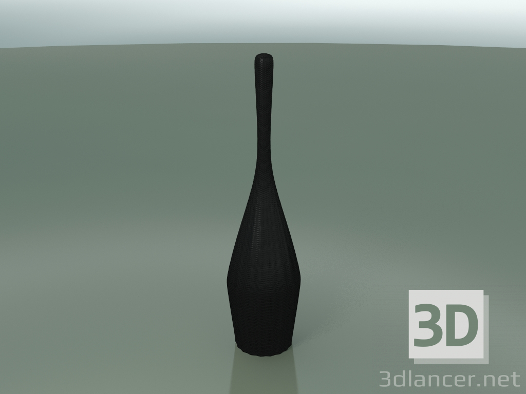 Modelo 3d Lâmpada de assoalho (Bolla L, Preto) - preview