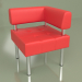 3d model Corner section Business (Red2 leather) - preview