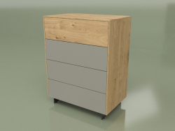 Chest of drawers CN 300 (Loft, Gray)