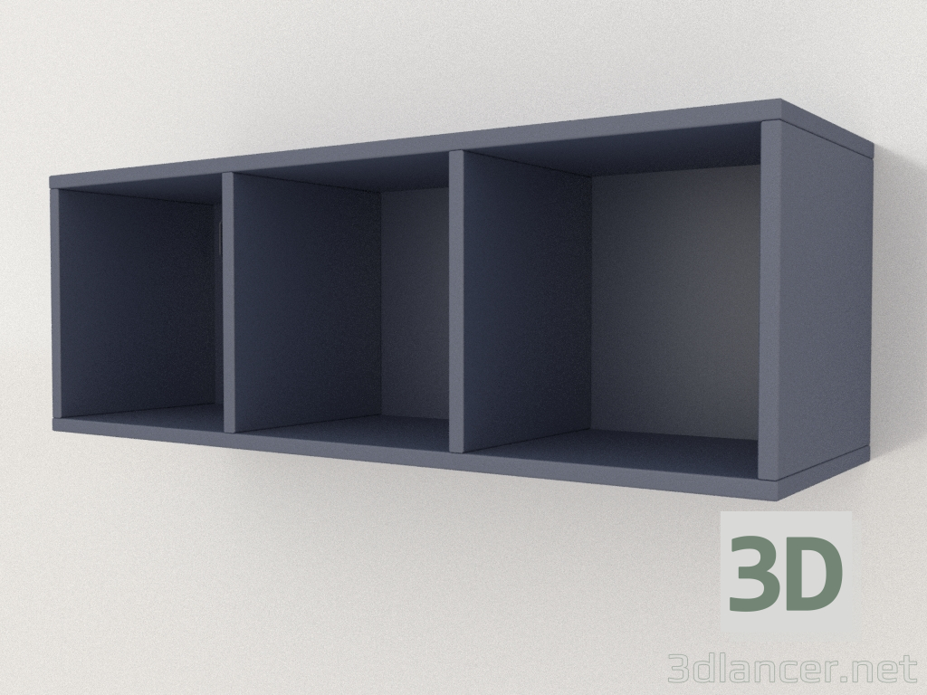 3 डी मॉडल बुकशेल्फ़ मोड यू (PIDUA2) - पूर्वावलोकन