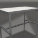 3d model Dining table 150 (DEKTON Zenith, Anthracite) - preview