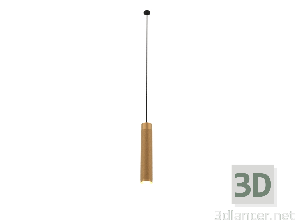 3d модель Подвесной светильник Patrone Large (сплошная латунь) – превью