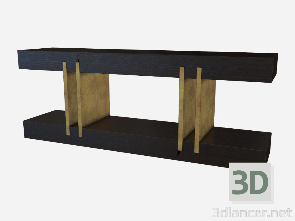 modèle 3D Table console art déco Norma Z00 - preview