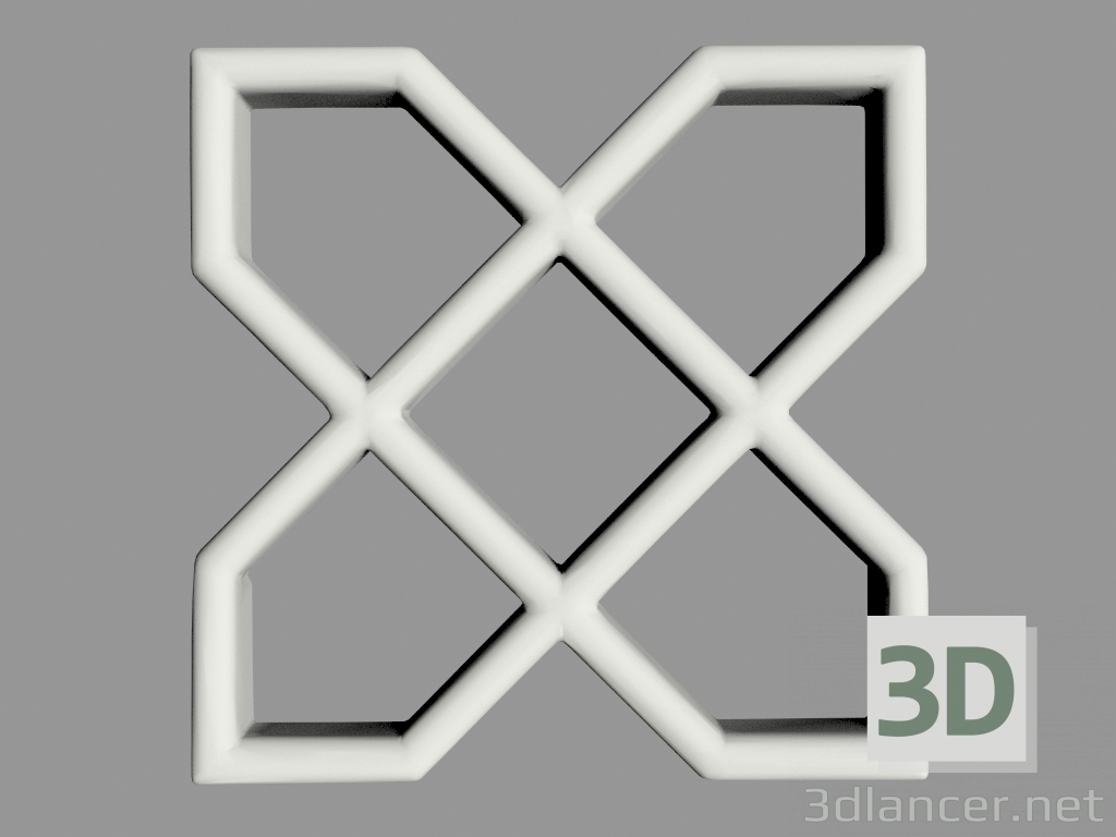 Modelo 3d Telhas 3D (№14) - preview