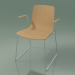3D Modell Stuhl 3909 (auf Schienen, mit Armlehnen, Eiche) - Vorschau