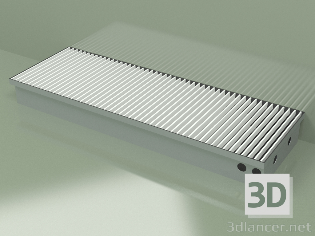 3D modeli Kanal konvektörü - Aquilo FMK (340x1000x110, RAL 9016) - önizleme