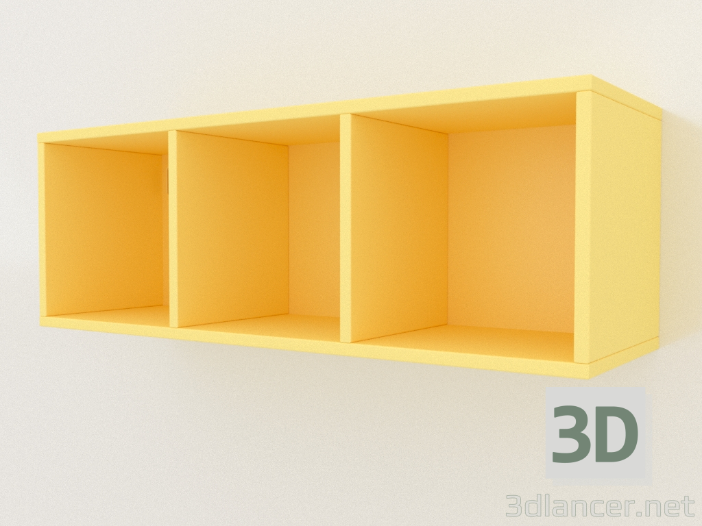 3D Modell Bücherregal-MODUS U (PCDUA2) - Vorschau