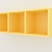3D Modell Bücherregal-MODUS U (PCDUA2) - Vorschau